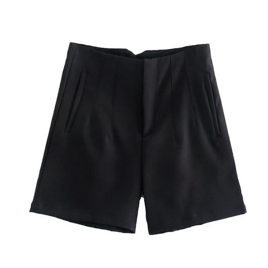 Shorts Casuales de Cintura Alta Temperament para Mujer - Image 6
