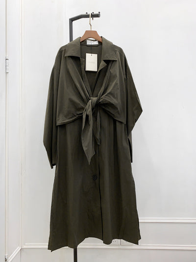 Abrigo Trench Coat con Solapas - Image 13