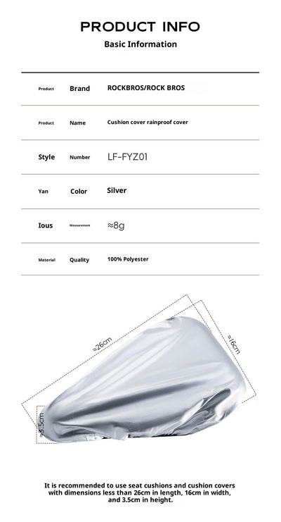 Funda Protectora Impermeable para Sillín de Bicicleta - Image 16