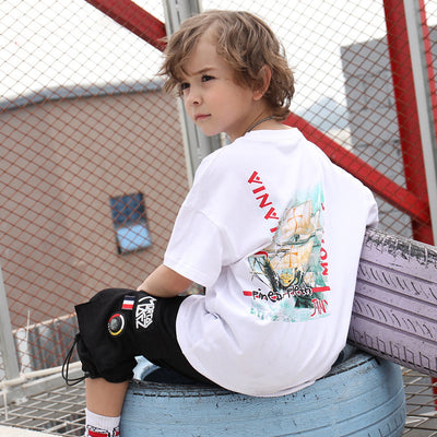 Camiseta Infantil Estampada de Algodón - Image 2