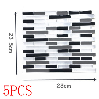 Adhesivo de Pared 3D con Efecto Estéreo a Rayas - Image 25
