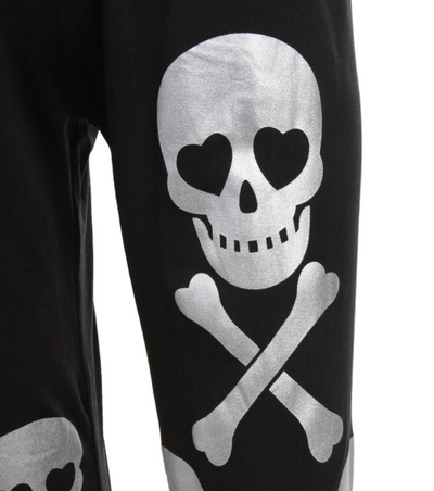 Pantalones Cómodos Calavera Brillante - Image 3