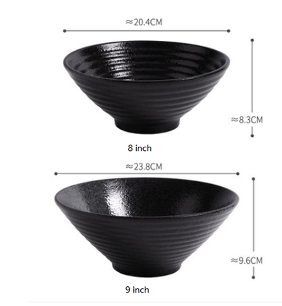 Tazón de Cerámica Japonesa Grande para Ramen y Sopas - Image 12
