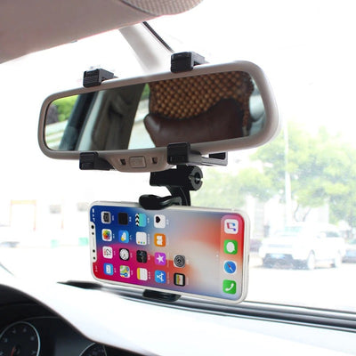 Soporte Flexible para Teléfono en Espejo Retrovisor del Auto - Image 6