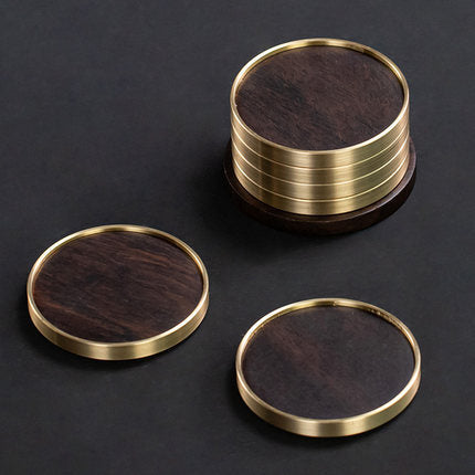 Posavasos Térmico de Cobre y Madera - Image 25