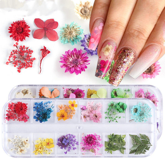 Flores Secas para Nail Art