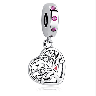 Dijes de Trébol Amor en Plata 925 con Circonia - Image 5
