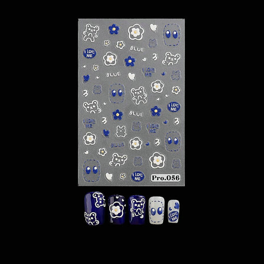 Decoraciones de Uñas Adhesivas Fantasma, Calavera y Telaraña - Image 14