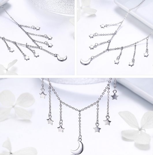 Collar de Plata Ziyun S925 Diseño Exagerado y Moderno para Mujer - Image 8