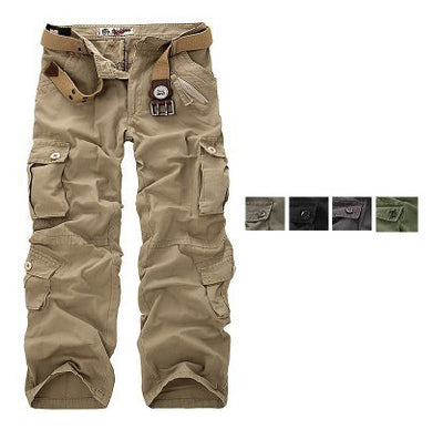 Pantalones Overol de Algodón para Hombre - Estilo Deportivo y Casual - Image 2