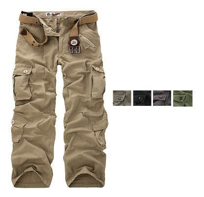 Pantalones Overol de Algodón para Hombre - Estilo Deportivo y Casual - Image 2