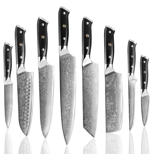 Cuchillo Chef Damasco Acero Inoxidable Estilo Occidental - Image 38