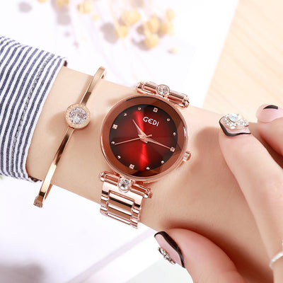 Reloj de Pulsera Acero Inoxidable para Mujer con Movimiento de Cuarzo - Image 18