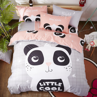 Ropa de Cama Infantil de Algodón con Diseños Animados