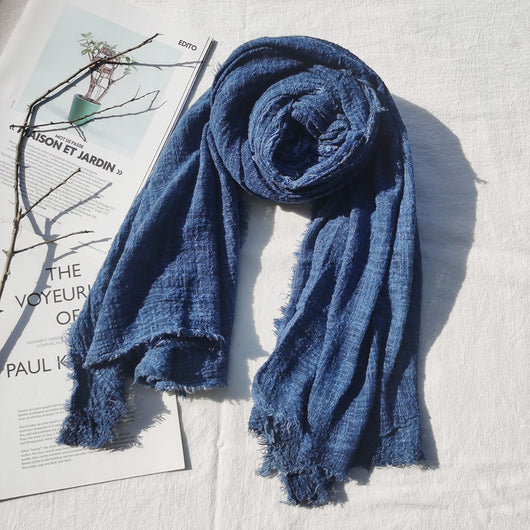 Pañuelo de Algodón Puro Zen para Mujer - Otoño e Invierno - Image 17