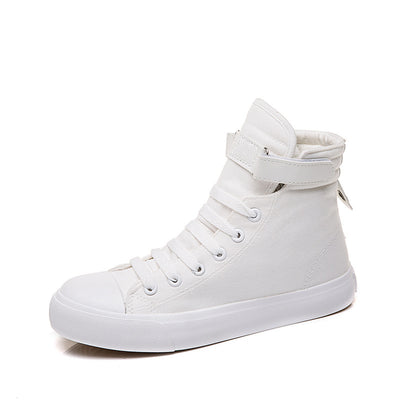 Zapatos de lona para estudiantes con cierre de velcro - Image 2