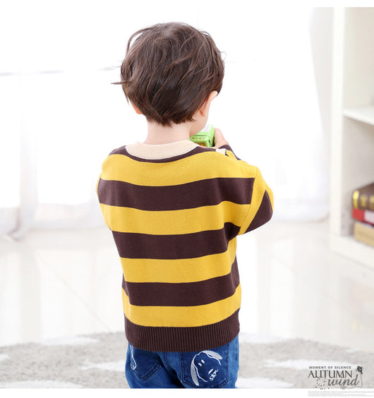 Suéter a Rayas para Niños - Image 4