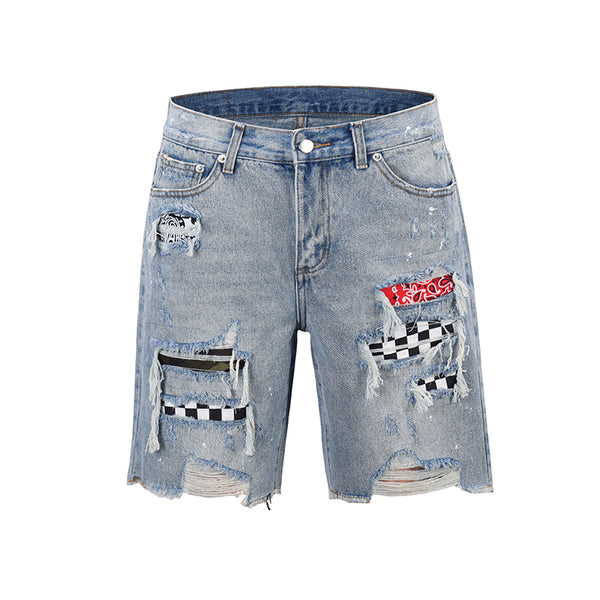 Shorts de Mezclilla Holgados