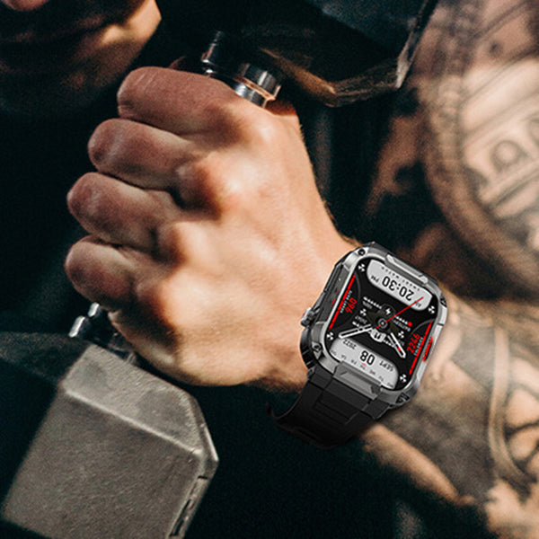 Reloj Inteligente MK66 con Llamadas Bluetooth y Batería de 400mAh