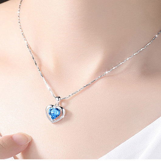 Colgante de Cristal con Forma de Corazón - Image 4