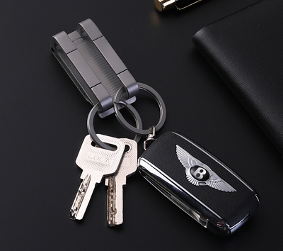 Llavero Doble en Aleación de Titanio para Hombre - Porta Llaves Creativo y Personalizable - Image 12