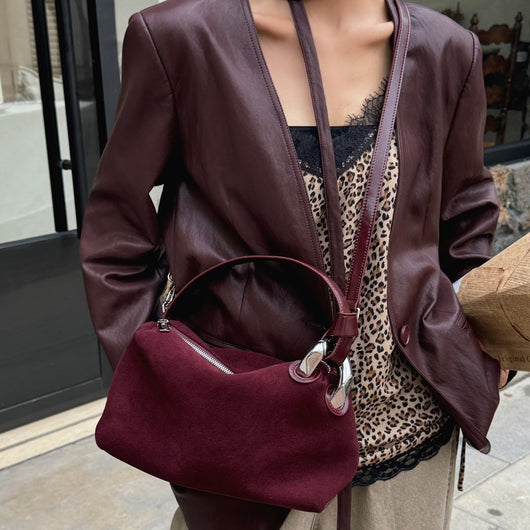 Bolso Crossbody de Ante Gamuza Premium con Diseño Exclusivo para Mujer - Image 4