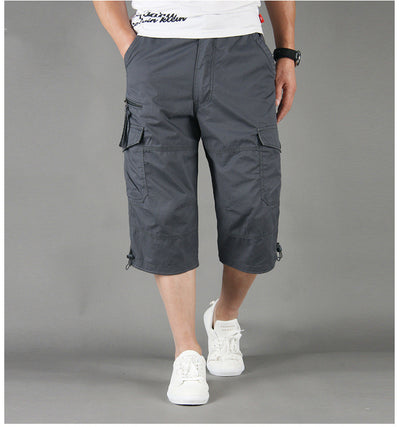 Shorts Casuales Holgados Multi Bolsillo para Hombre - Image 7