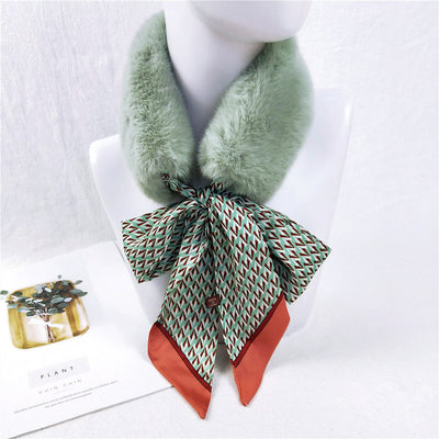 Bufanda Escolar Gruesa y Cálida de Estilo Coreano para Invierno - Image 7
