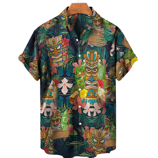 Camisa Estampada para Playa Hombre - Image 15