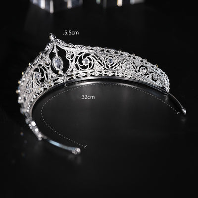 Corona Nupcial Estilo Europeo para Maquillaje de Boda - Image 7