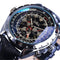 Reloj Automático Multifuncional para Hombre con Cristal Azul - Estilo Casual Mecánico