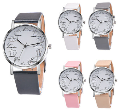 Reloj Infantil Gato Adorable para Estudiantes - Image 12