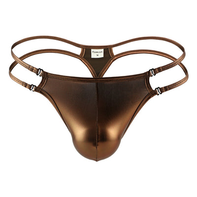Bóxer Tipo Tanga para Hombre en Seda Helada con Tirantes de Cintura Baja - Image 16