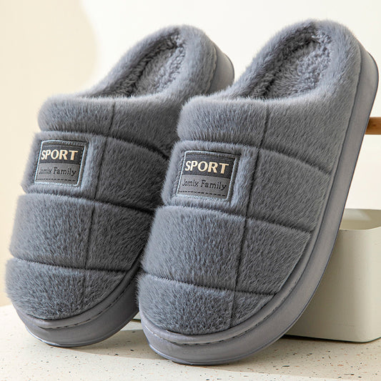 Pantuflas de Cuadros para Hombre - Cálidas, Antideslizantes y Cómodas para Casa