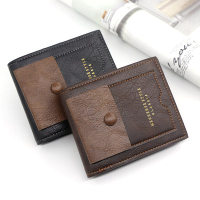 Billetera Retro para Hombre con Gran Capacidad y Múltiples Compartimentos - Image 8