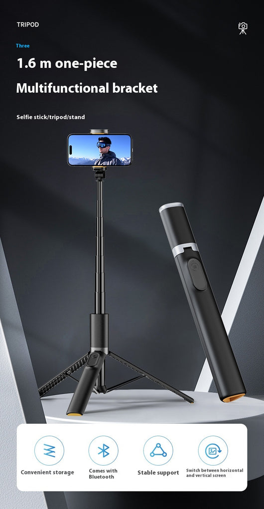 Soporte Selfie Stick con Bluetooth Integrado para Transmisión en Vivo - Image 7