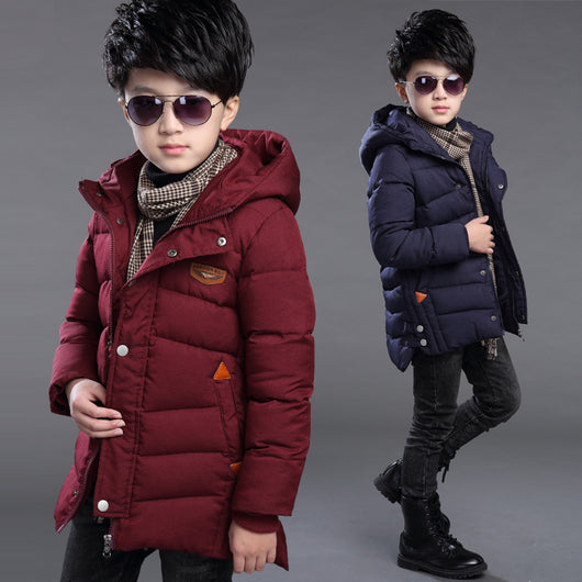 Chaqueta Acolchada con Capucha para Niño