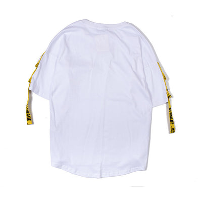 Blusa Holgada de Manga Flotante Corta - Image 5