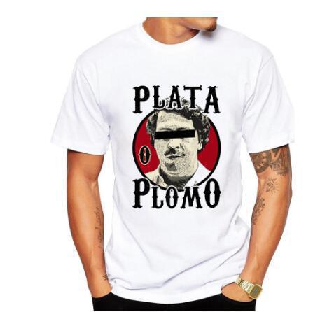 Camiseta Manga Corta Estilo Europeo Americano para Hombre - Image 8