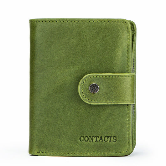 Billetera Multifuncional de Cuero Vacuno con Protección RFID - Image 8