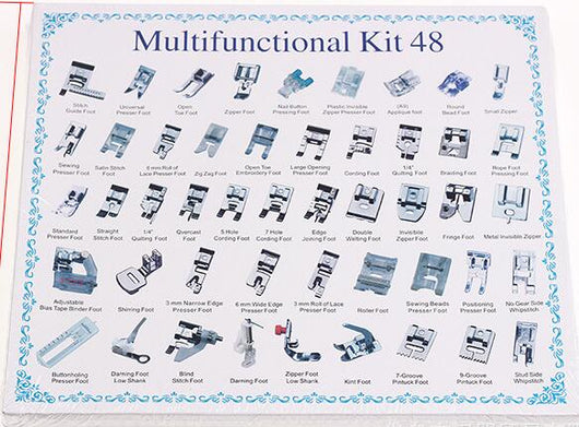 Set Completo de Prensatelas para Máquina de Coser Doméstica - Image 13