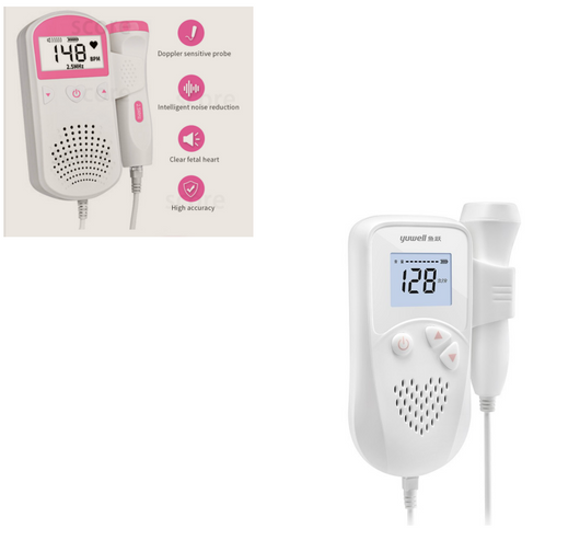 Monitor de Frecuencia Cardíaca Fetal para Casa - Detector de Latidos del Bebé - Image 8