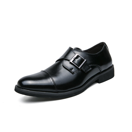 Zapatos de Tacón Bajo Estilo Británico Moderno - Image 6