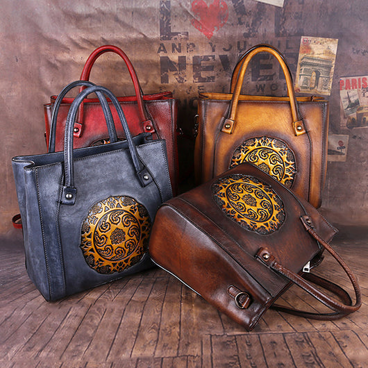 Bolso Bandolera Retro de Cuero Genuino - Diseño Vintage Portátil - Image 2