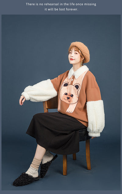 Suéter de Punto Fino para Mujer con Diseño Estampado - Abrigo Cálido de Cachemira - Image 11