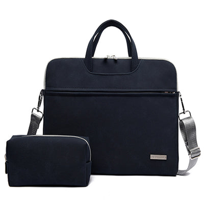 Maletín de Cuero PU para Laptop 13.3" a 15.6" - Bolsa Profesional Unisex con Correa - Image 8
