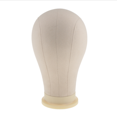 Cabeza de Entrenamiento Profesional para Estilismo con Bloque de Corcho y Pinza de Mesa - Image 2