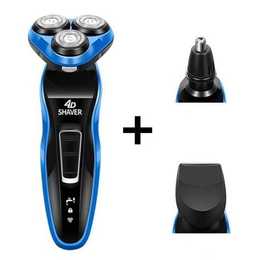 Afeitadora Eléctrica 4 en 1 Seca y Húmeda para Hombre - Image 13