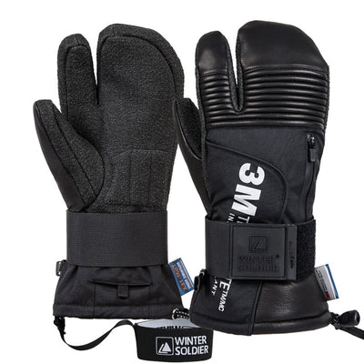 Guantes de Esquí Kevlar Tres Dedos Impermeables y Resistentes - Image 5