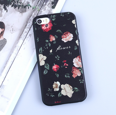 Funda Protectora Abstracta Lover Face TPU Mate Negro - Image 14